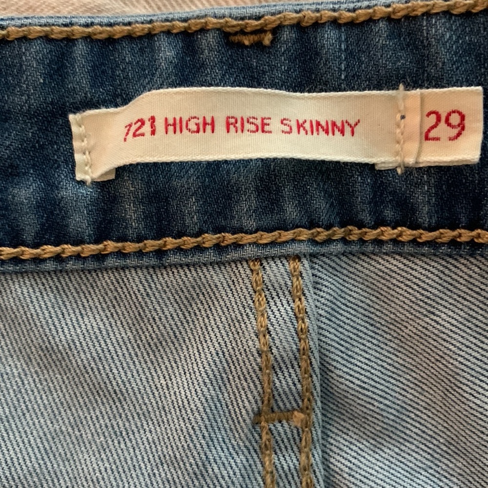 721 high ride skinny Levi’s premium - Picture 4 of 5